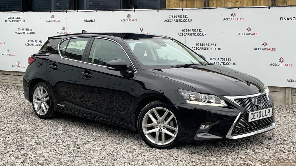 Compare Lexus CT Hatchback 1.8 200H E-cvt Euro 6 Ss 202070 CE70LLR Black