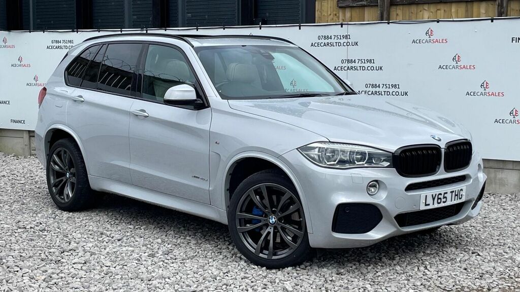 Compare BMW X5 4X4 3.0 40D M Sport Xdrive Euro 6 Ss LY65THG Silver