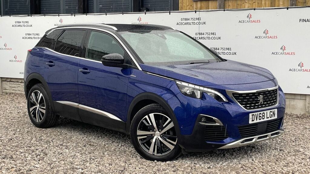 Compare Peugeot 3008 Suv 1.5 Bluehdi Gt Line Euro 6 Ss 201868 DV68LGN Blue