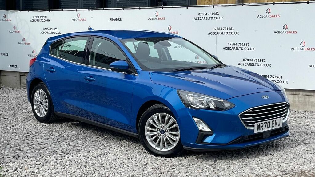 Compare Ford Focus Hatchback 1.5 Ecoblue Titanium Euro 6 Ss 5 WR70EMJ Blue