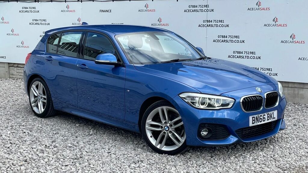 Compare BMW 1 Series Hatchback 1.5 118I M Sport Euro 6 Ss 2016 BN66BKL Blue