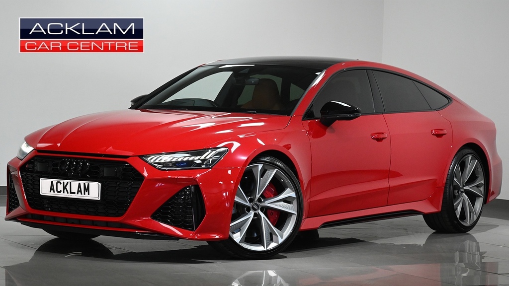 Compare Audi RS7 Rs 7 Sportback Tfsi Mhev Vorsprung Quattro NX20SBV Red
