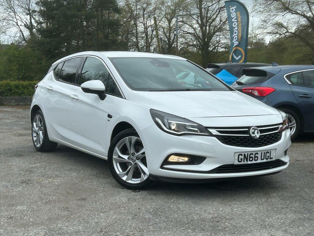 Compare Vauxhall Astra Hatchback GN66UGL White