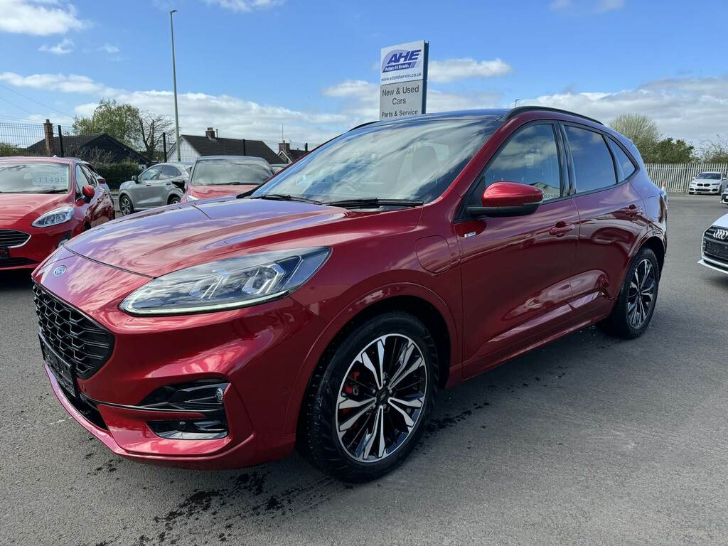 Ford Kuga 2.5 Phev St-line X Red #1