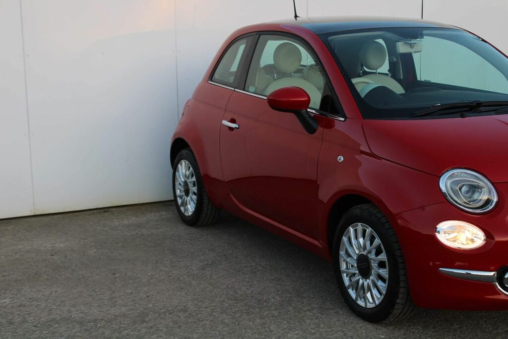 Compare Fiat 500 Hatchback 1.2 Lounge Euro 6 Ss 201818 WV18KNU Red