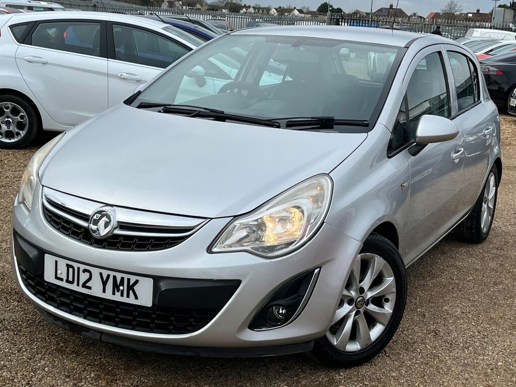 Compare Vauxhall Corsa Hatchback 1.2 16V Active Euro 5 Ac 201212 LD12YMK Silver