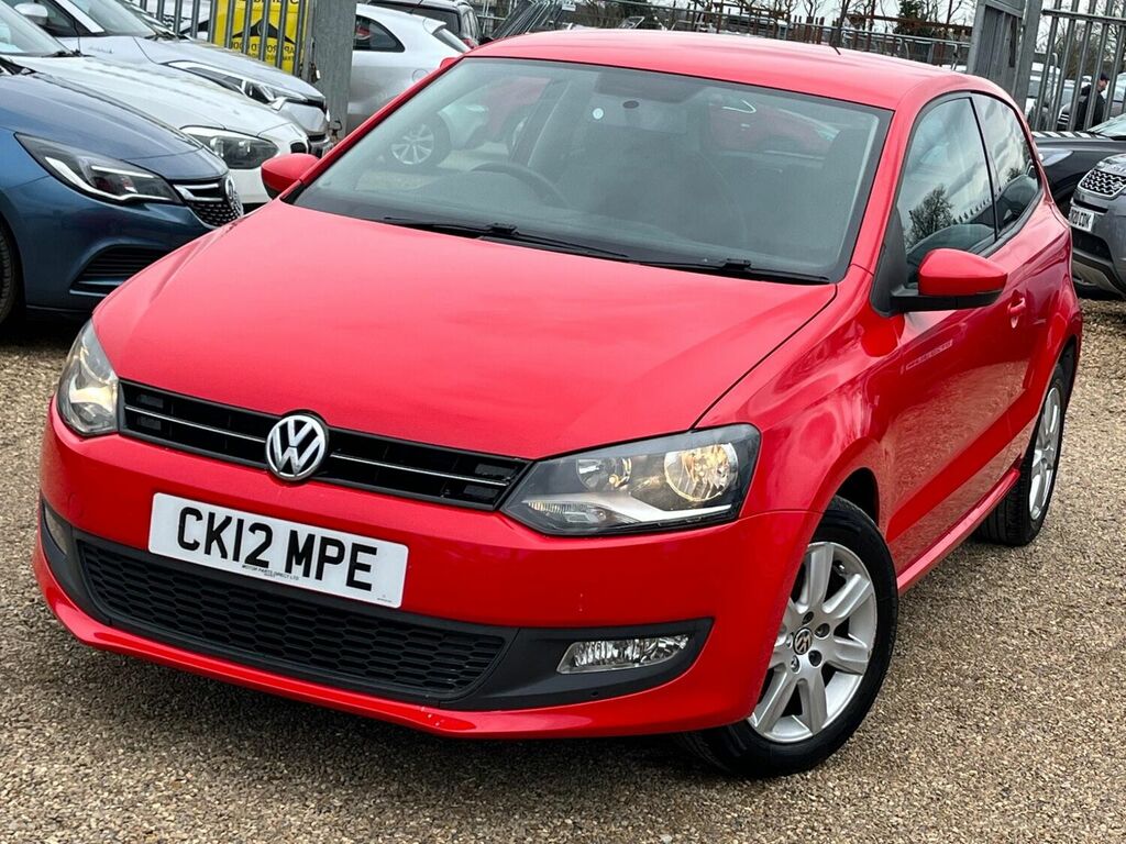 Compare Volkswagen Polo Hatchback 1.2 Match Euro 5 201212 CK12MPE Red