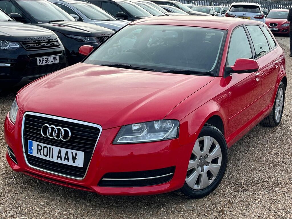 Compare Audi A3 Hatchback 1.6 Tdi Sportback Euro 5 Ss 2011 RO11AAV Red