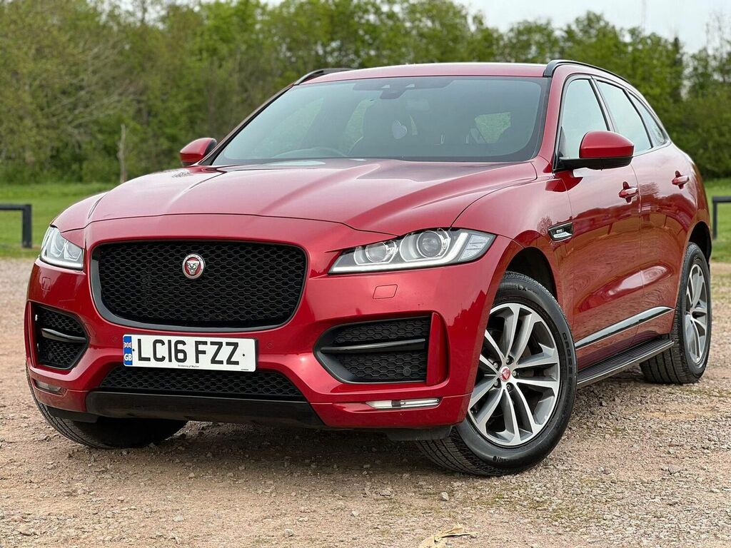 Compare Jaguar F-Pace Suv 2.0 D180 R-sport Euro 6 Ss 201616 LC16FZZ Red