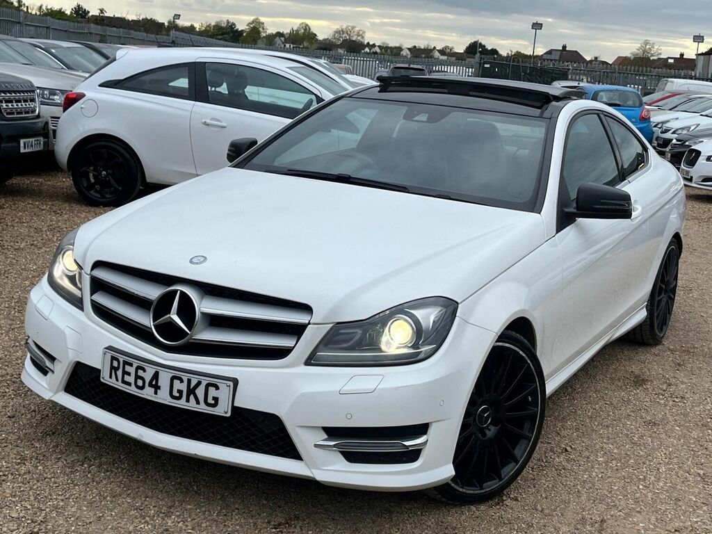 Mercedes-Benz C Class Coupe 2.1 C250 Cdi Amg Sport Edition G-tronic Eur White #1