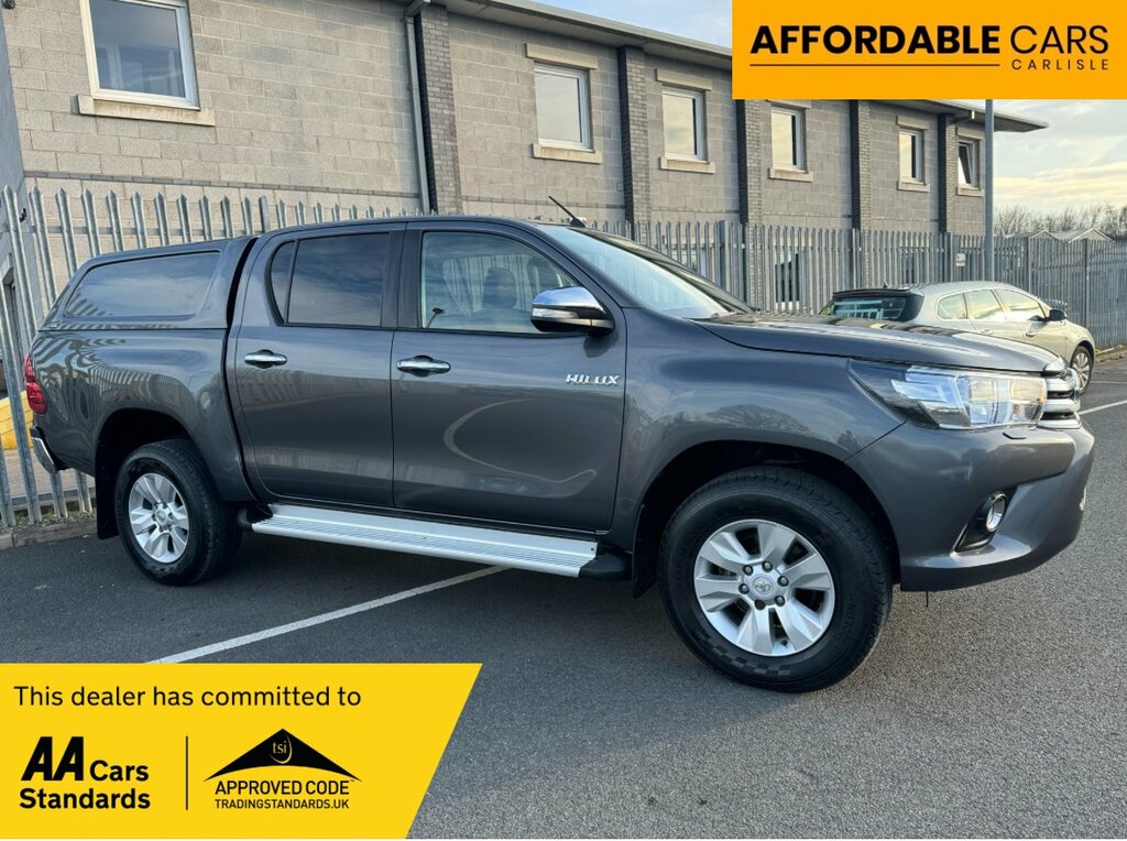 Toyota HILUX 4X4 2.4 D-4d Icon Double Cab Pickup 201 Grey #1