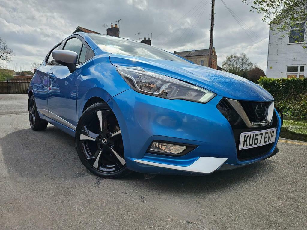 Compare Nissan Micra 0.9 Ig-t N-connecta Euro 6 Ss KU67EVP Blue