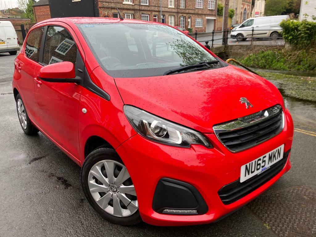 Compare Peugeot 108 1.0 Active Euro 6 NU65MKN Red