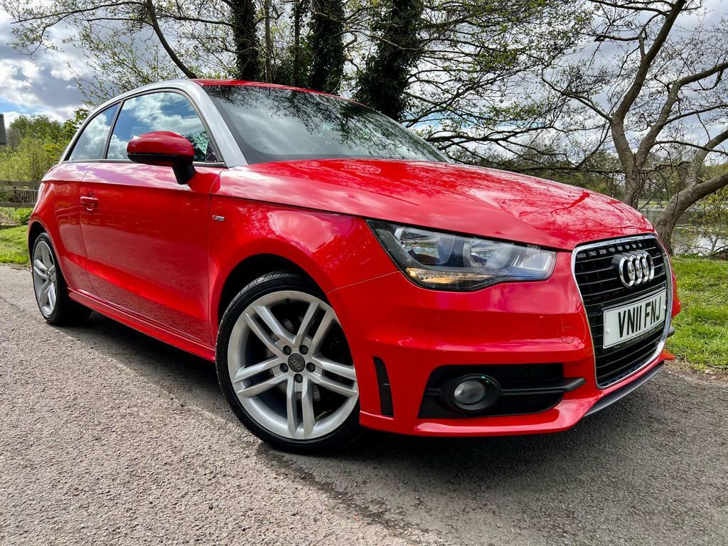 Compare Audi A1 1.4 Tfsi S Line S Tronic Euro 5 Ss VN11FNJ Red