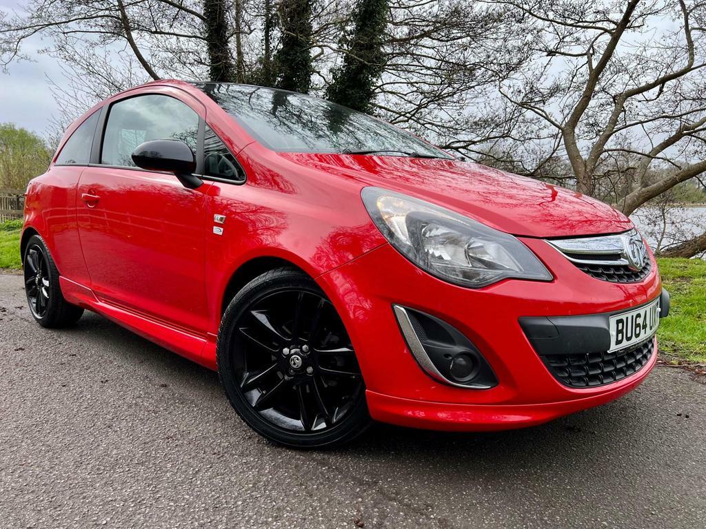 Compare Vauxhall Corsa 1.2 16V Limited Edition Euro 5 BU64UXT Red