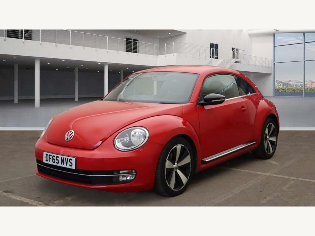 Compare Volkswagen Beetle 2.0 Tdi Bluemotion Tech Sport Euro 6 Ss DF65NVS Red