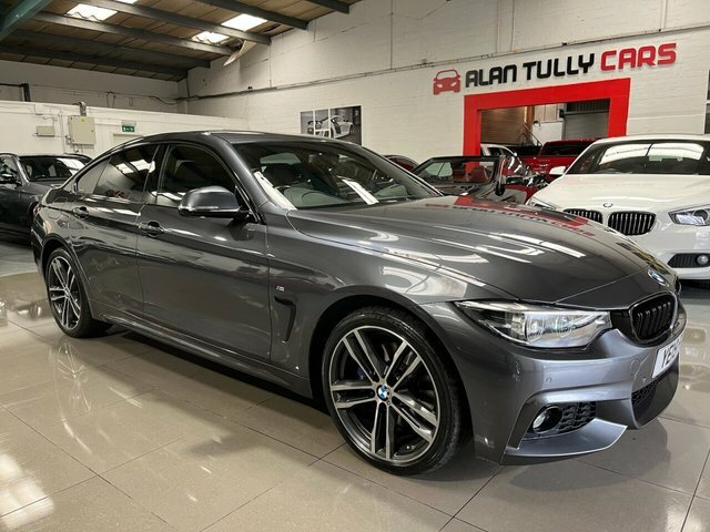 Compare BMW 4 Series Gran Coupe 2.0 420D Xdrive M Sport Gran Coupe 188 Bhp YE19FRV Grey