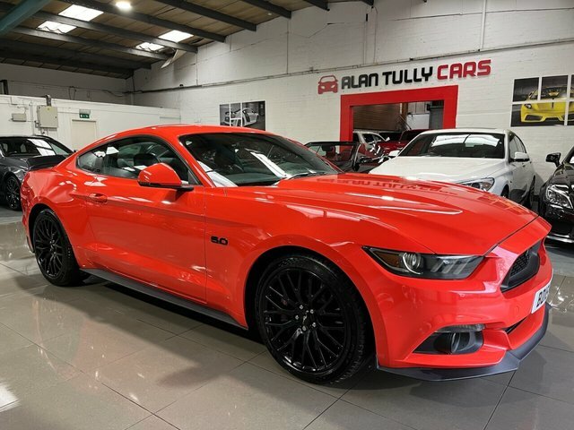 Compare Ford Mustang 5.0 Gt 410 Bhp BD16HRX Orange
