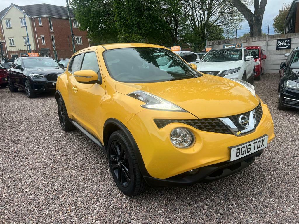 Compare Nissan Juke 1.2 Dig-t N-connecta Euro 6 Ss BG16TDX Yellow