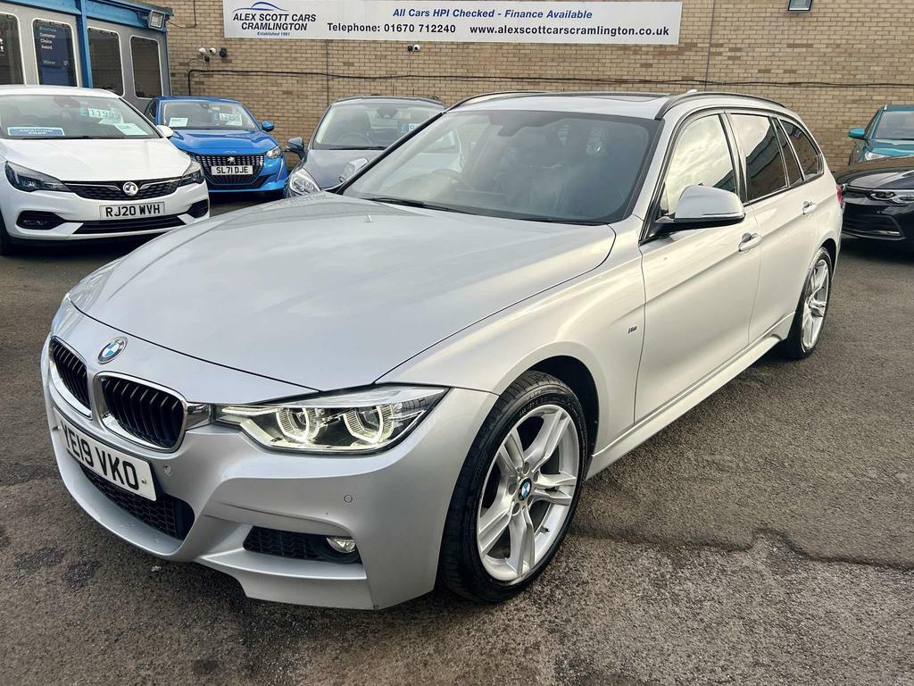 Compare BMW 3 Series 2.0 320D M Sport Touring Xdrive Euro 6 Ss YE19VKO Silver