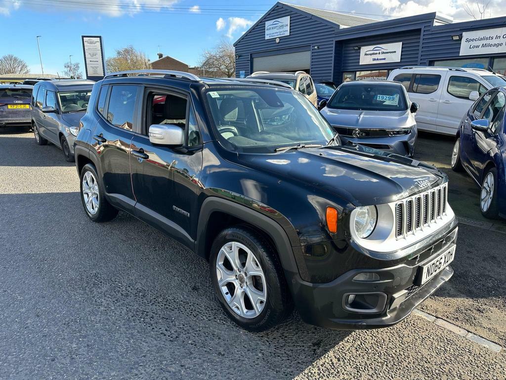 Compare Jeep Renegade 1.4T Multiairii Limited Euro 6 Ss ND66XDH Black