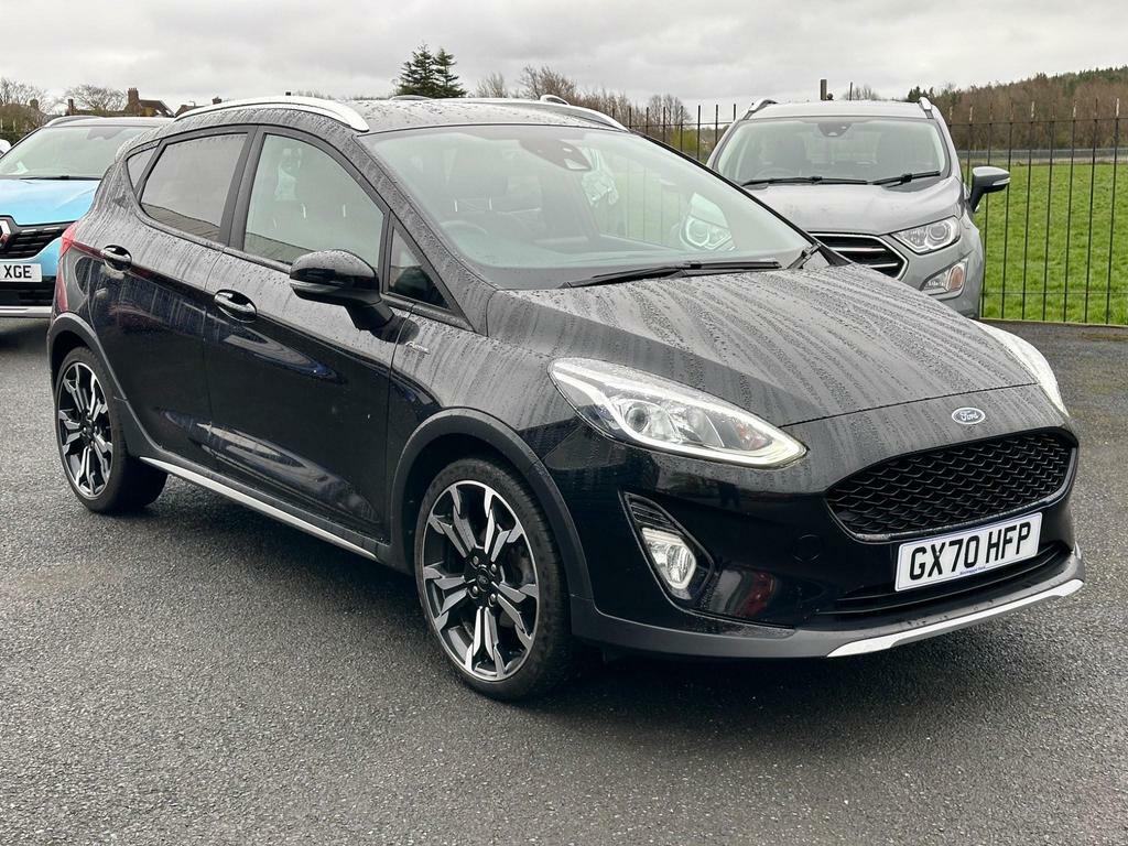 Compare Ford Fiesta 1.0T Ecoboost Active X Edition Euro 6 Ss GX70HFP Black