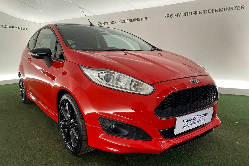 Compare Ford Fiesta 11.0T 140Ps St-line Red Ed Ecoboost Ss VE17OUX Red