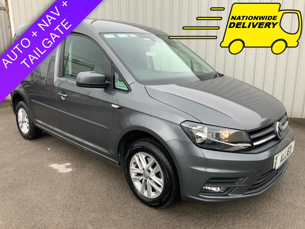 Compare Volkswagen Caddy C20 2.0 Tdi Highline Sat Nav Air Con Tail YX70YPH Grey