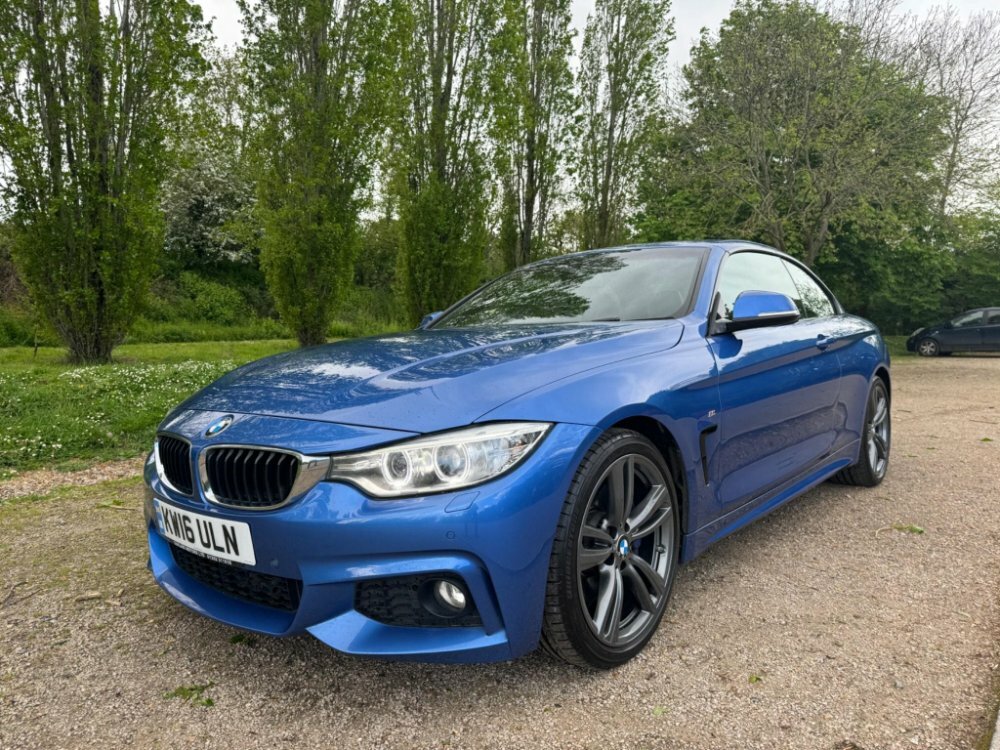 BMW 4 Series 2.0 420I M Sport Euro 6 Ss Blue #1
