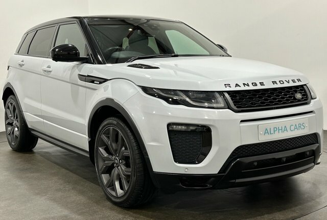 Compare Land Rover Range Rover Evoque 2.0 Td4 177 Bhp YH67ZBY White