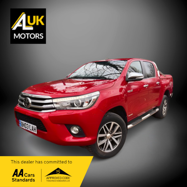 Compare Toyota HILUX Invincible 4Wd D-4d Dcb BH03LAH Red