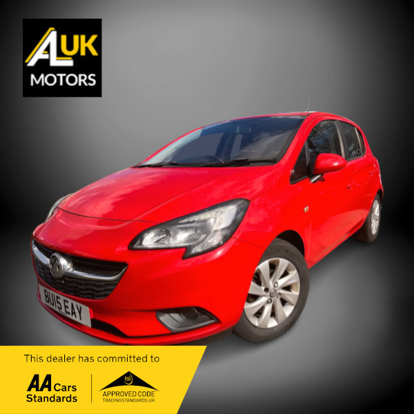 Compare Vauxhall Corsa Design BU15EAY Red