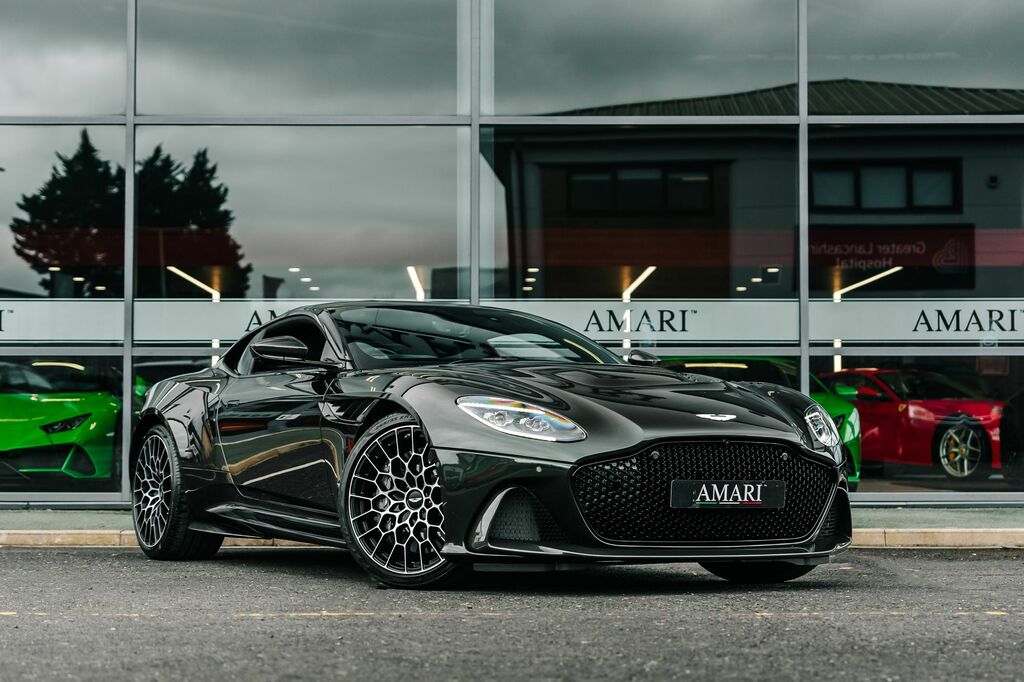 Compare Aston Martin DBS Superleggera 770 Ultimate  Green