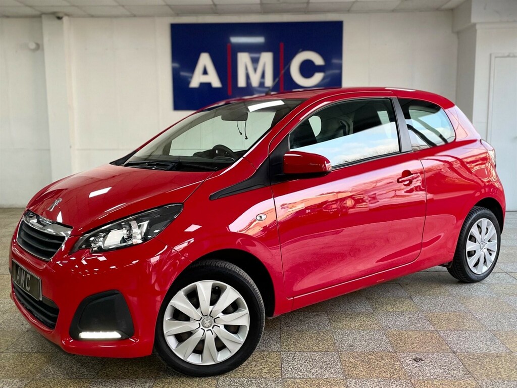 Compare Peugeot 108 1.0 Active Euro 6 YD65RUV Red