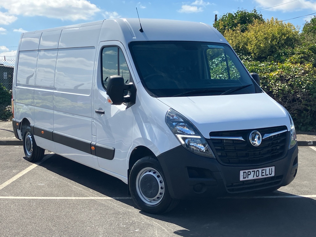 Compare Vauxhall Movano L3 Fwd 2.3 Turbo D 135Ps H2 Van DP70ELU White