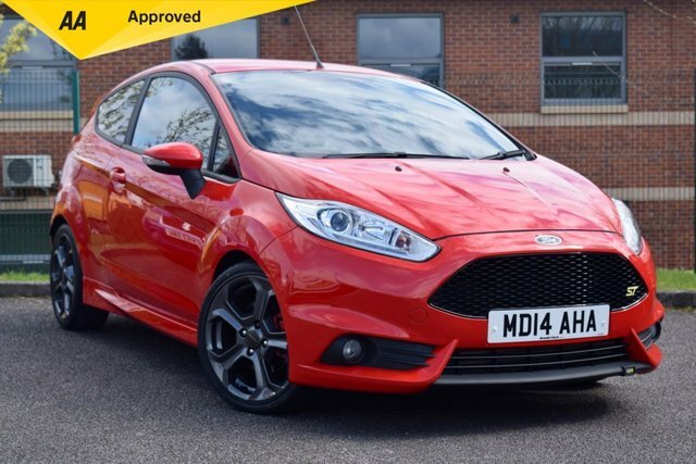 Compare Ford Fiesta St-2 180 Bhp MD14AHA Red