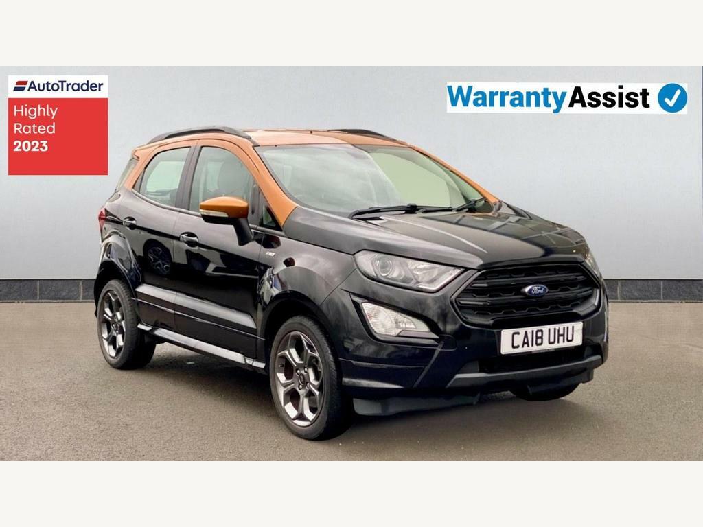 Compare Ford Ecosport 1.0T Ecoboost St-line Euro 6 Ss CA18UHU Black