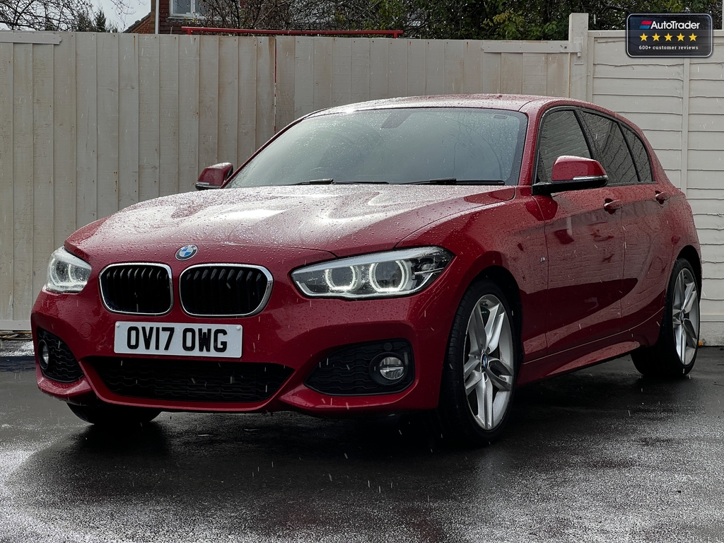 Compare BMW 1 Series 118D M Sport OV17OWG Red
