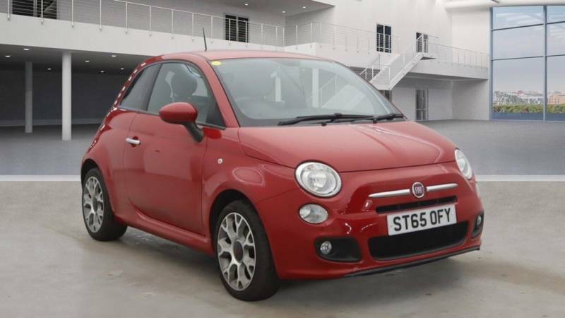 Compare Fiat 500 Petrol ST65OFY Red