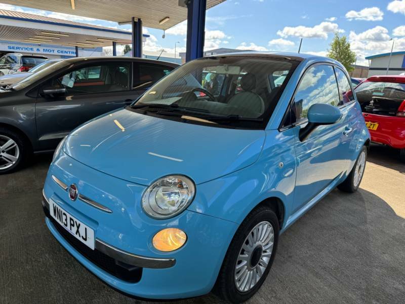 Compare Fiat 500 Petrol WN13PXJ Blue