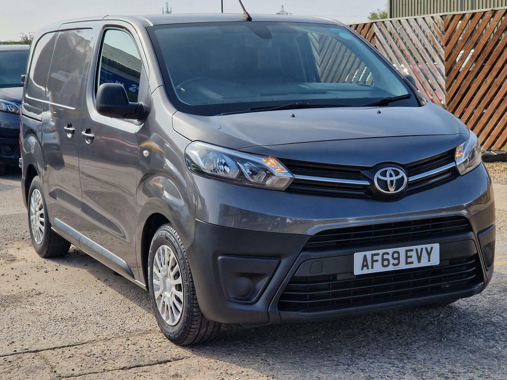 Compare Toyota PROACE 1.5D Icon Compact Panel Van Swb Euro 6 AF69EVY Grey