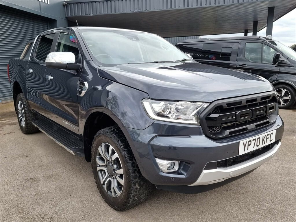 Compare Ford Ranger 2.0 Ecoblue Limited Pickup 4Wd E YP70KFC Grey