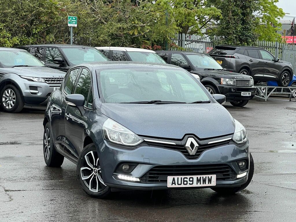 Compare Renault Clio 0.9 Tce Play Euro 6 Ss AU69MWW Grey