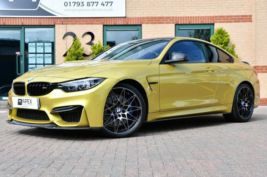 BMW M4 M4 Competition Yellow #1