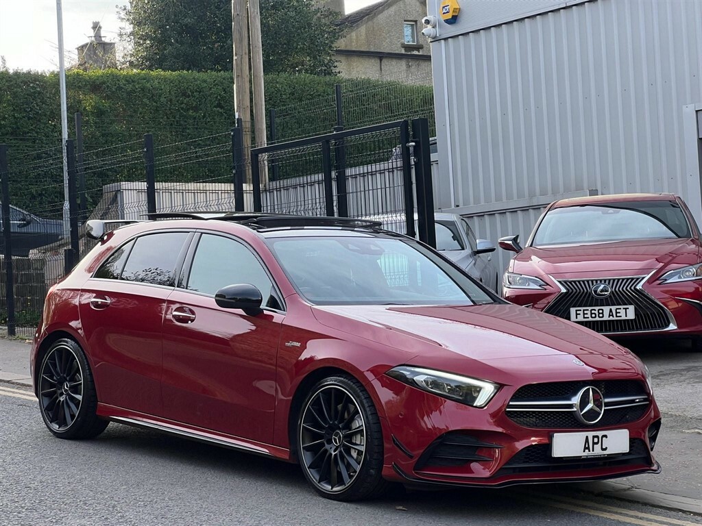 Compare Mercedes-Benz A Class 2.0 Premium Plus Spds Dct 4Matic Euro 6 Ss OO20AJH Red