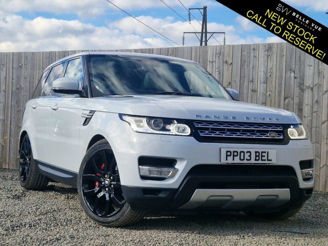 Compare Land Rover Range Rover Sport 3.0 Sdv6 Hse 306 Bhp - Free Delivery PP03BEL White