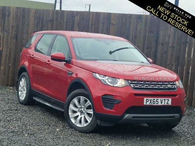 Compare Land Rover Discovery 2.0 Td4 Se 180 Bhp - Free Delivery PX65VTZ Red