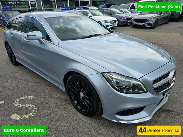 Compare Mercedes-Benz CLS 3.0 Cls350 Bluetec Amg Line 255 Bhp In Silver W KP64GDY Silver