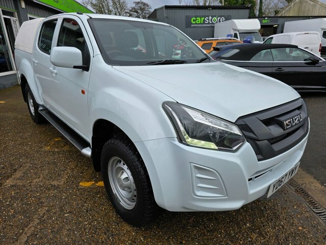 Compare Isuzu D-Max 1.9 Dcb 161 Bhp Double Cab Pickup, 79478 Miles YD67YWY White