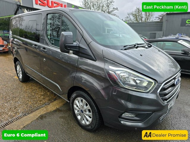 Compare Ford Transit Custom 2.0 300 Limited Dciv Ecoblue 168 Bhp In Grey With VK70VCN Grey